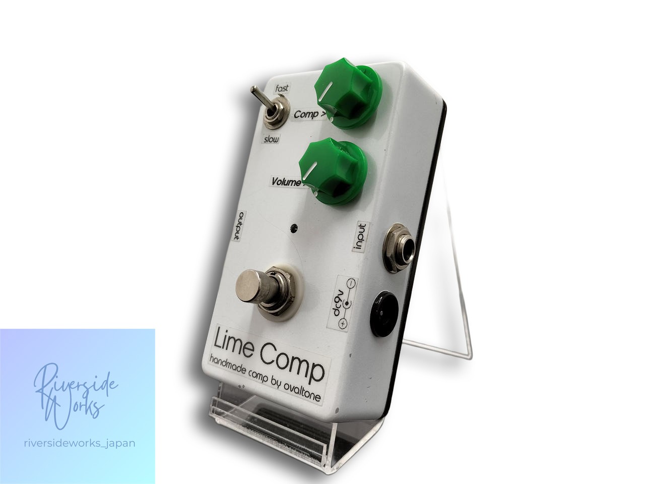 OVALTONE Lime Comp Effect Pedal for Guitar and Bass JP