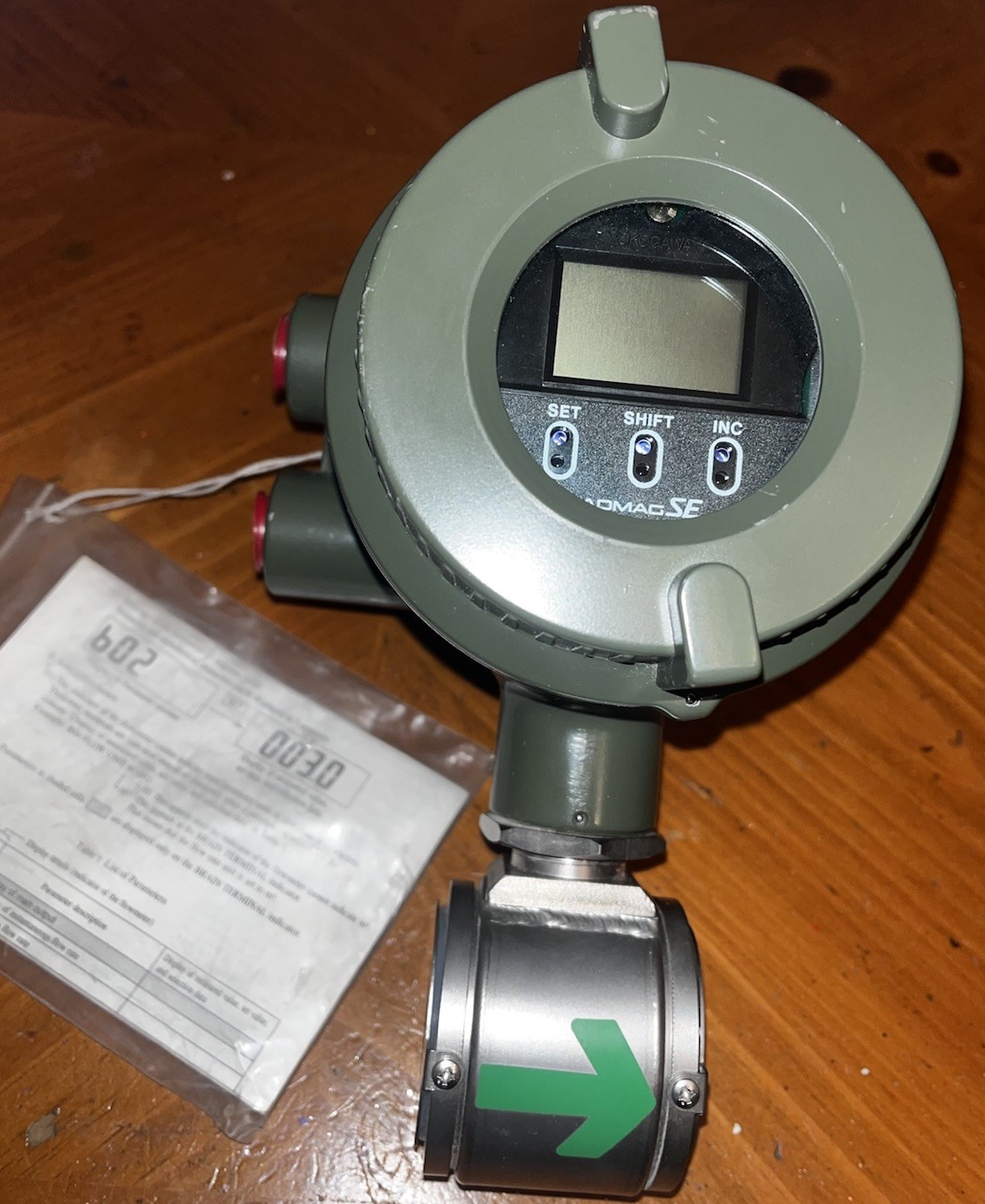 NEW YOKOGAWA  ADMAG S1 SE202NJ  SIZE 25/1” FLOW METER PFA 4-20mA DAB1S-LS2-A1H2