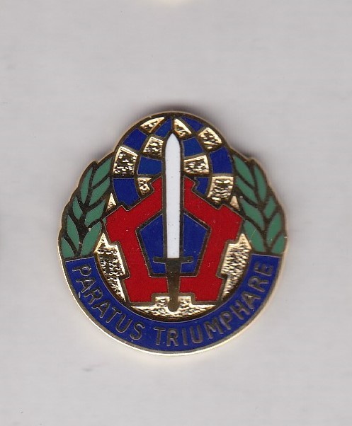US Army Military Personnel Center MPC Command crest DUI badge V-21