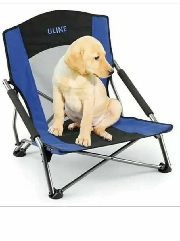 Uline Event Chair Outdoor Concerts Camping Sports Soccer Baseball Game to 225 lb