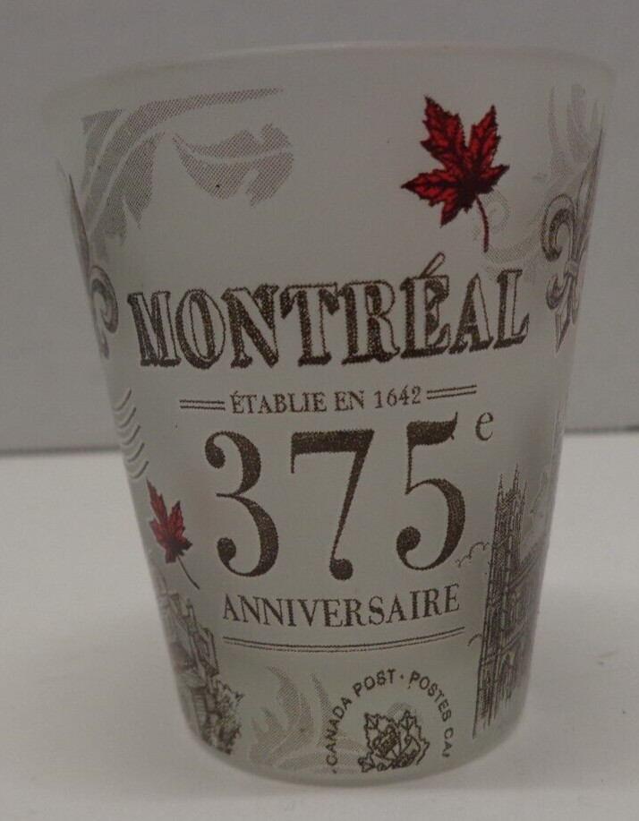 Montreal 375 Anniversary Shot Glass