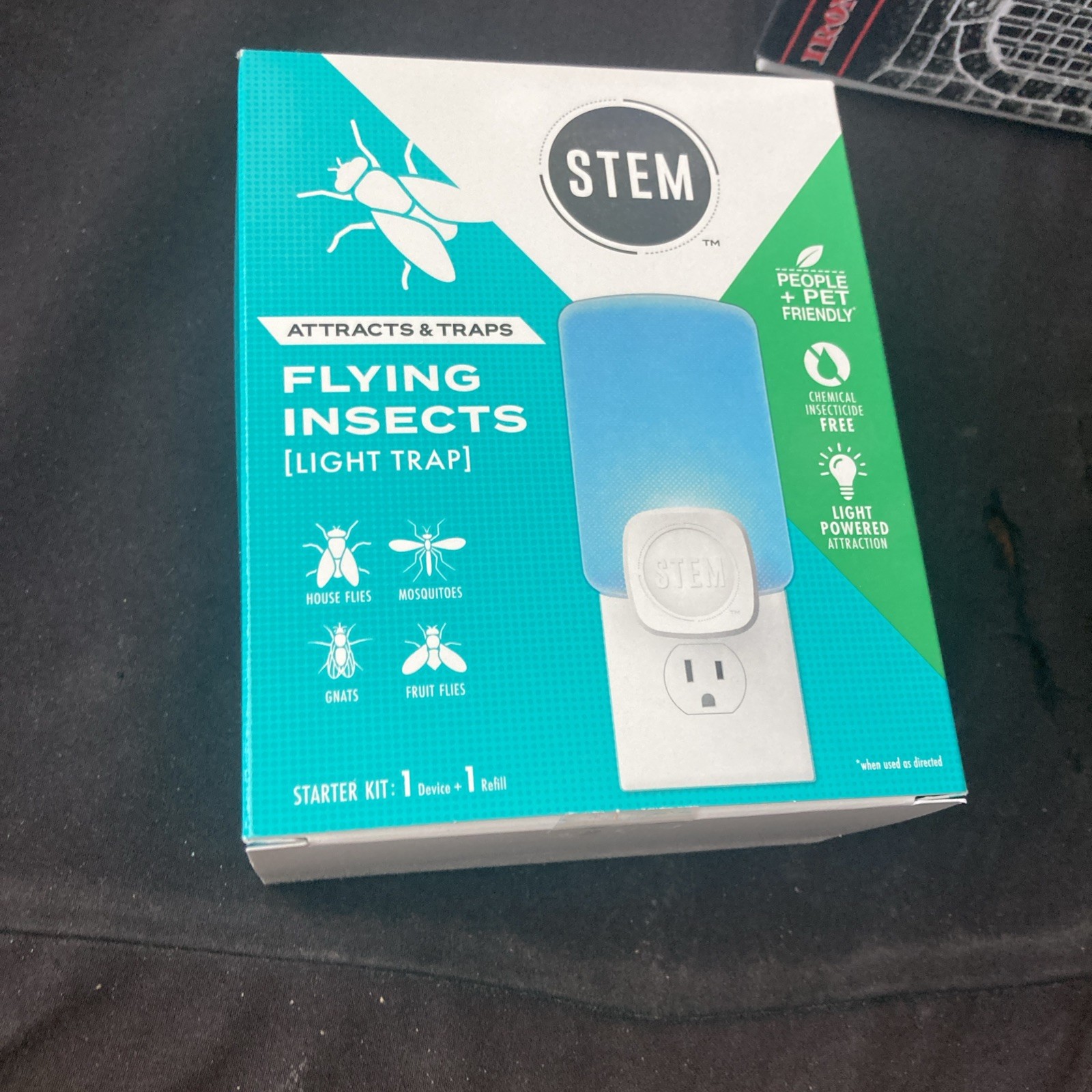STEM Flying Insects Light Trap Starter Kit 1 Device + 1 Refill Cartridges Pack