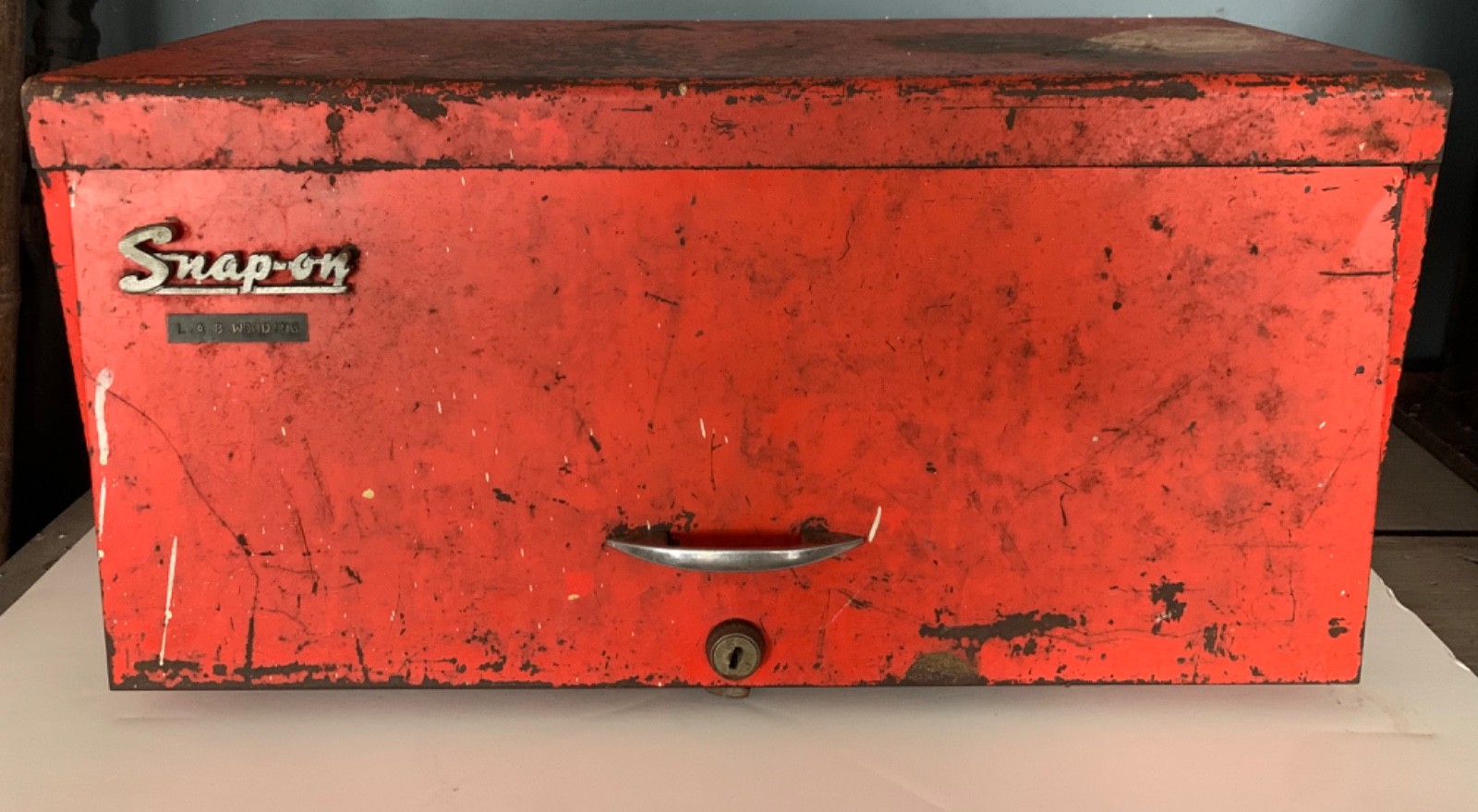 Snap-On KRA-53 * 1965 * Flip Top Tool Box 3 Drawer VTG USA Snapon KRA53 chest