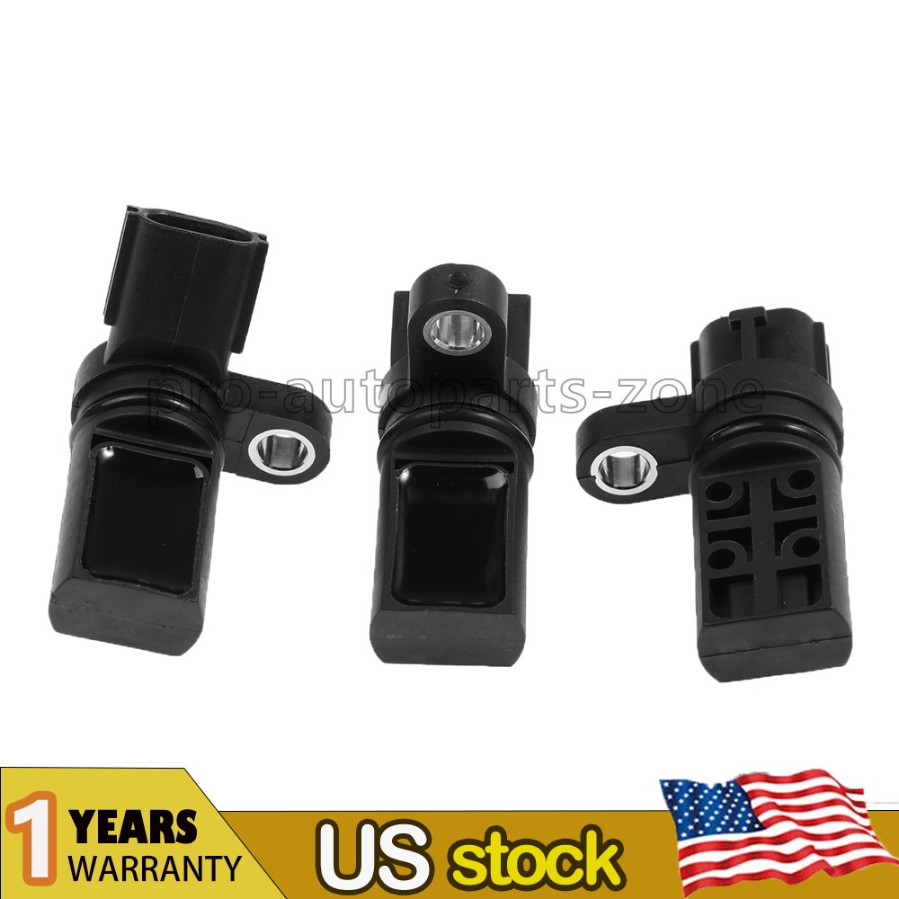 3pcs Camshaft Crankshaft Position Sensor L+R For 2005-2012 Nissan Pathfinder