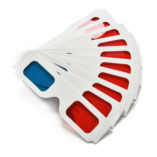 Paper 3d glasses - set of 2