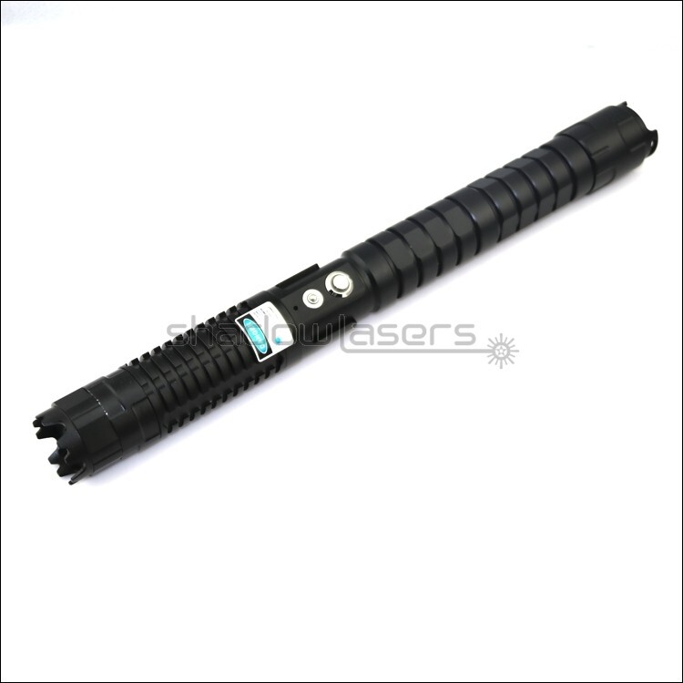 BX7-H 450nm Adjustable Focus Blue Laser Pointer Pen Visible Beam Light US