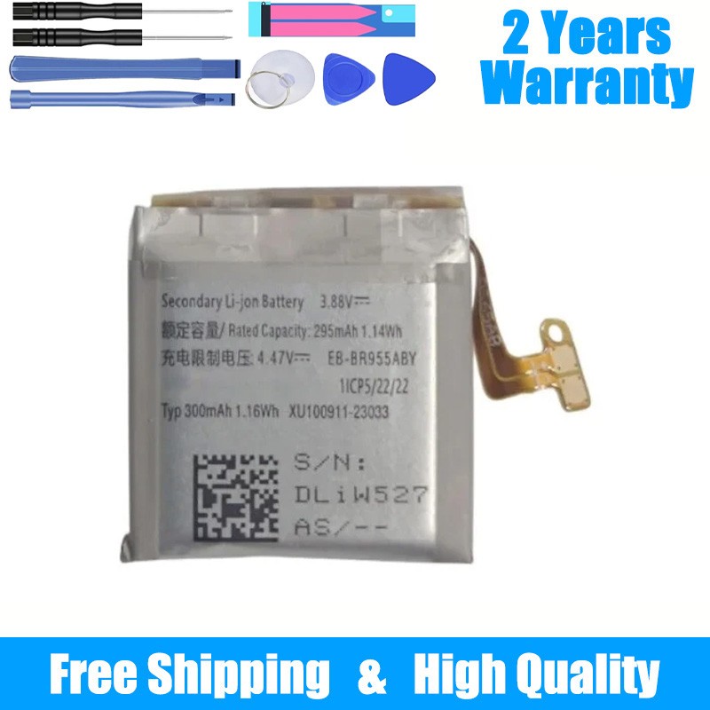 for Samsung EB-BR955ABY Battery Galaxy Watch 6 Classic 43mm SM-R950/R955