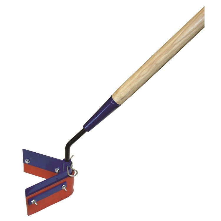 Reversible V-Shape Red Silicone Crack Squeegee, Hot Crack Filling