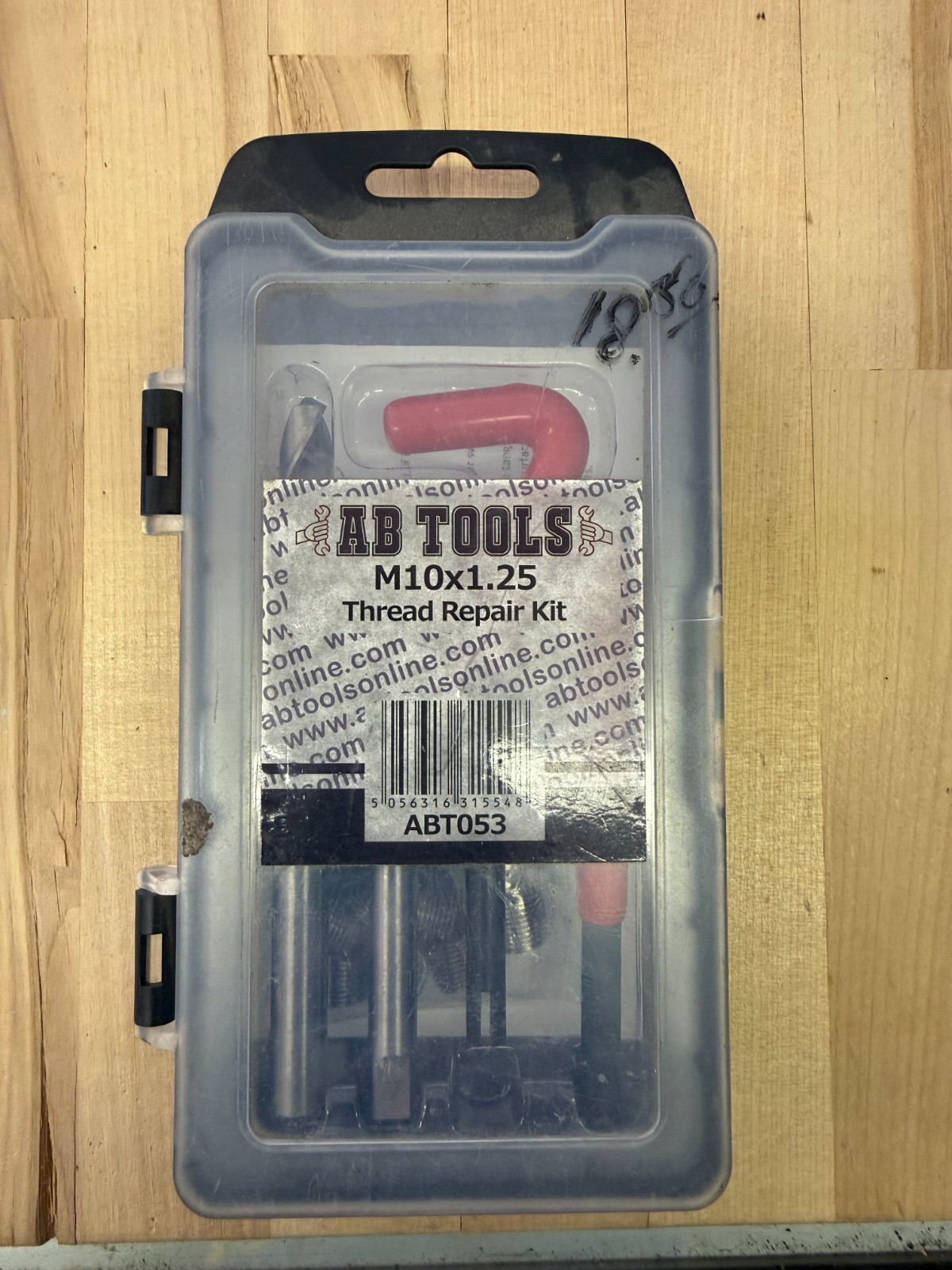 AB Tools M10x1.25 Thread Repair Kit Metric New