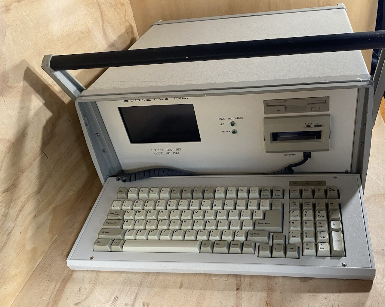 Vintage PC Technetics 4589 parts 1993/ for parts/repair