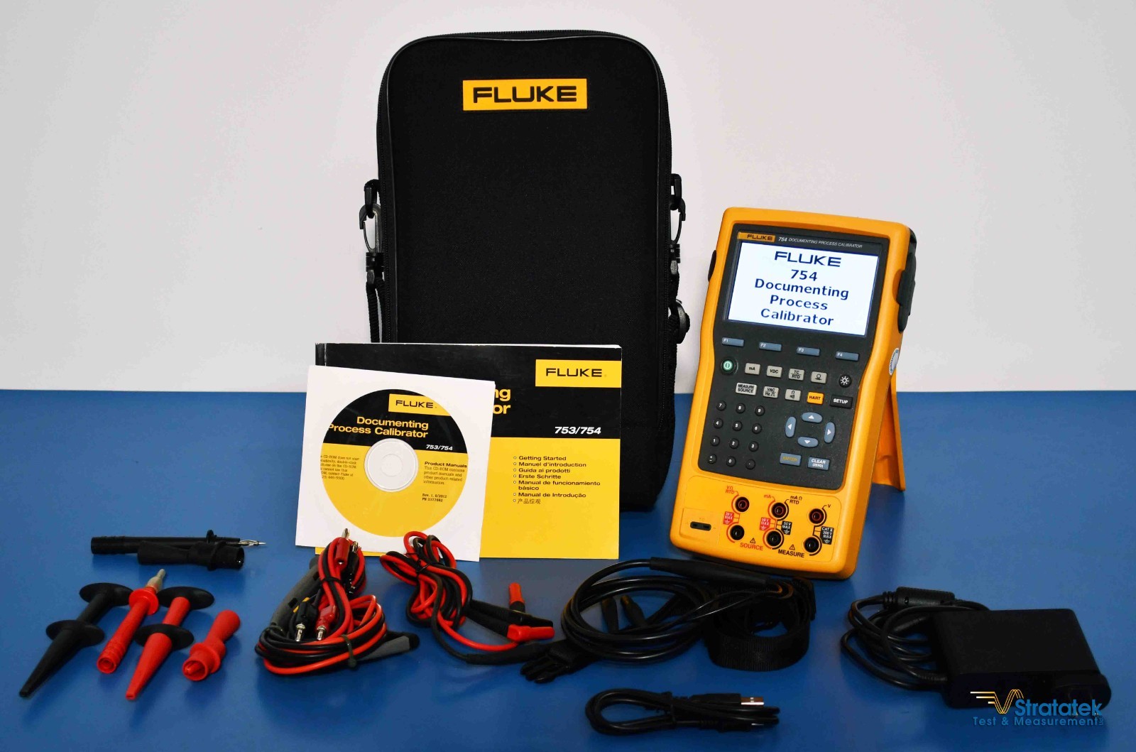 Fluke 754 Documenting Multifunction Process Calibrator HART NIST Calibrated