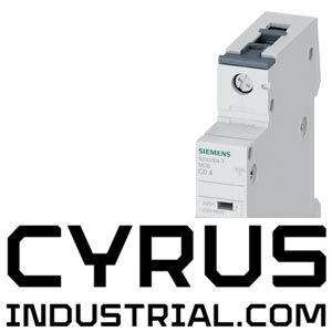 5SY5104-6 Circuit breaker Universal current 220 V DC 230/400 V AC 10kA, 1-pole,
