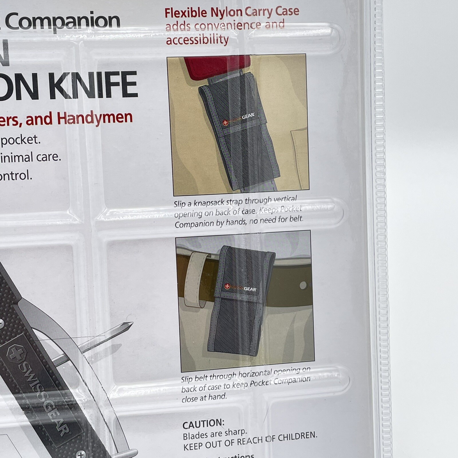 Swissgear 11 Function Knife/Multitool NEW SEALED #175 w carry case