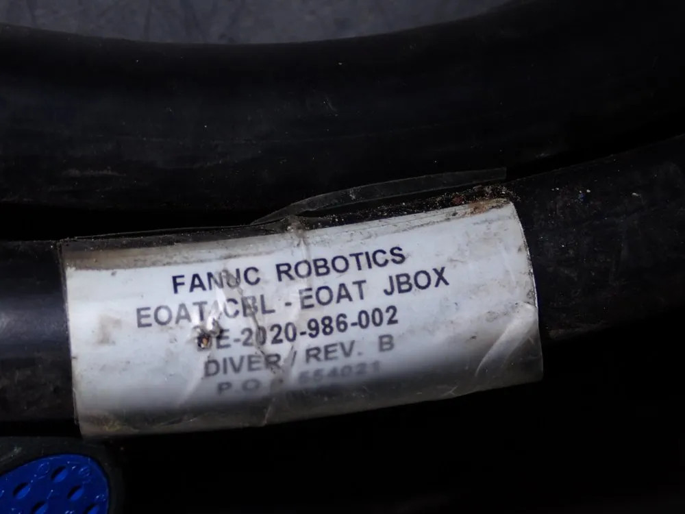 FANUC 2 ROBOT CABLES EOAT4CBL-EOAT-JBOX