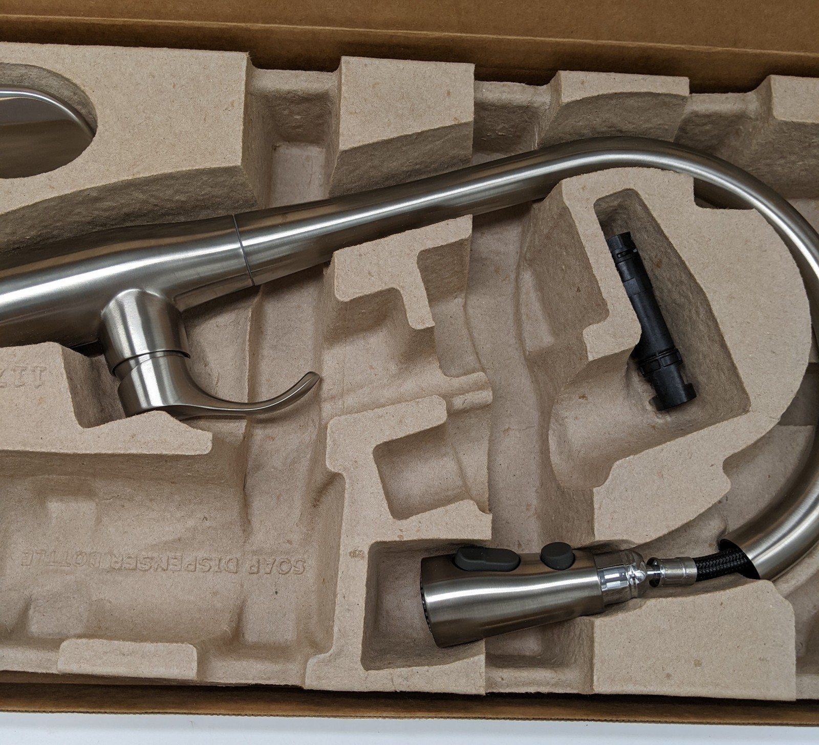 Kohler 596-VS Simplice Kitchen Faucet Pull Down Vibrant Stainless Steel