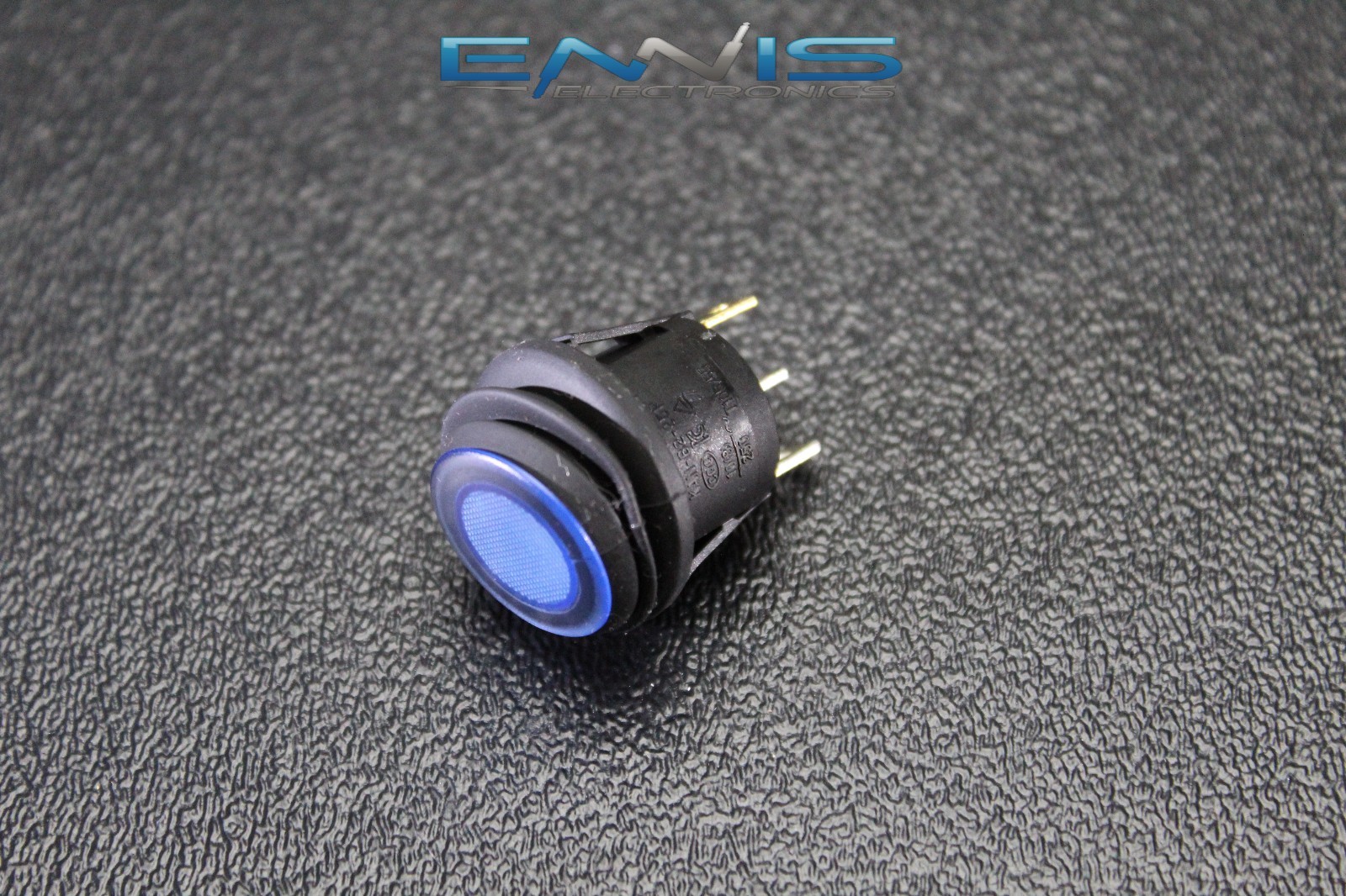 10 PCS ROCKER SWITCH ON OFF BLUE TOGGLE LED 12V 16 AMP 3 PIN IS-EC-WP1216BLU