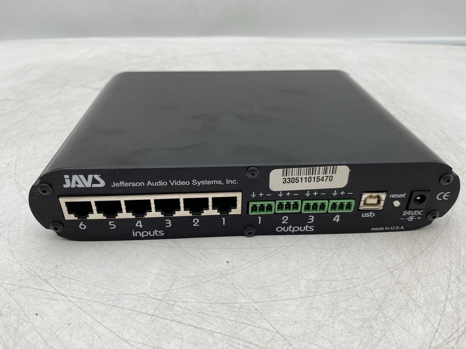 Javs P306 Mixer - 6-Input Audio Mixer - Used