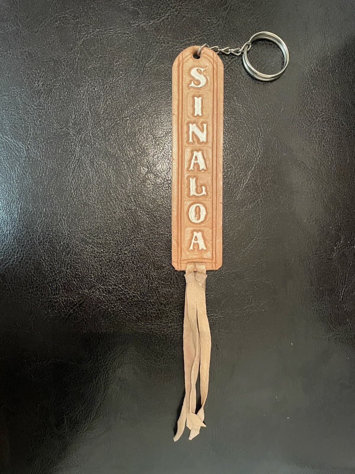 Llavero de Vaqueta "Sinaloa" Keychain