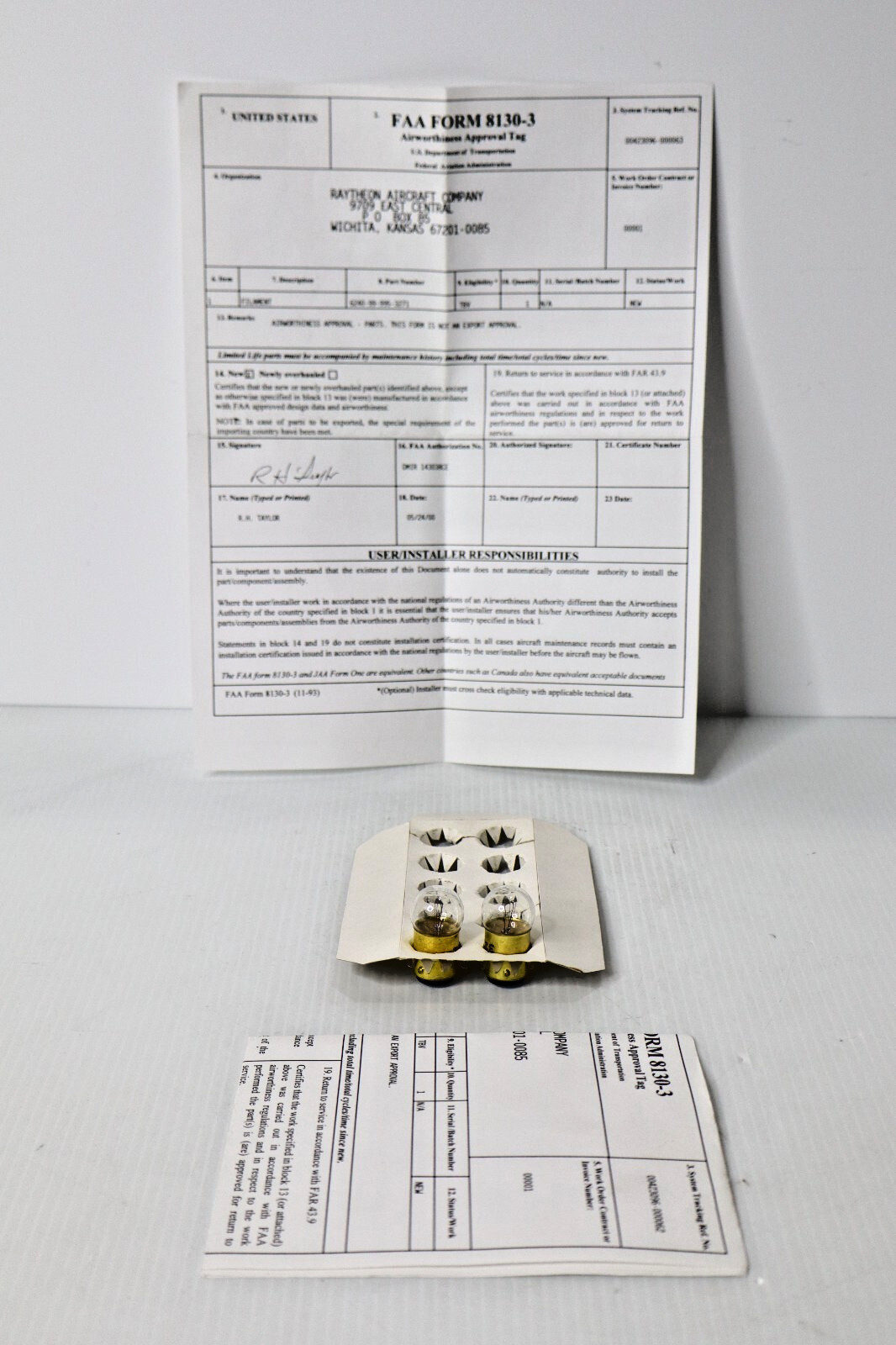 6240-99-995-3271 Filament Lamp - New (2 available)