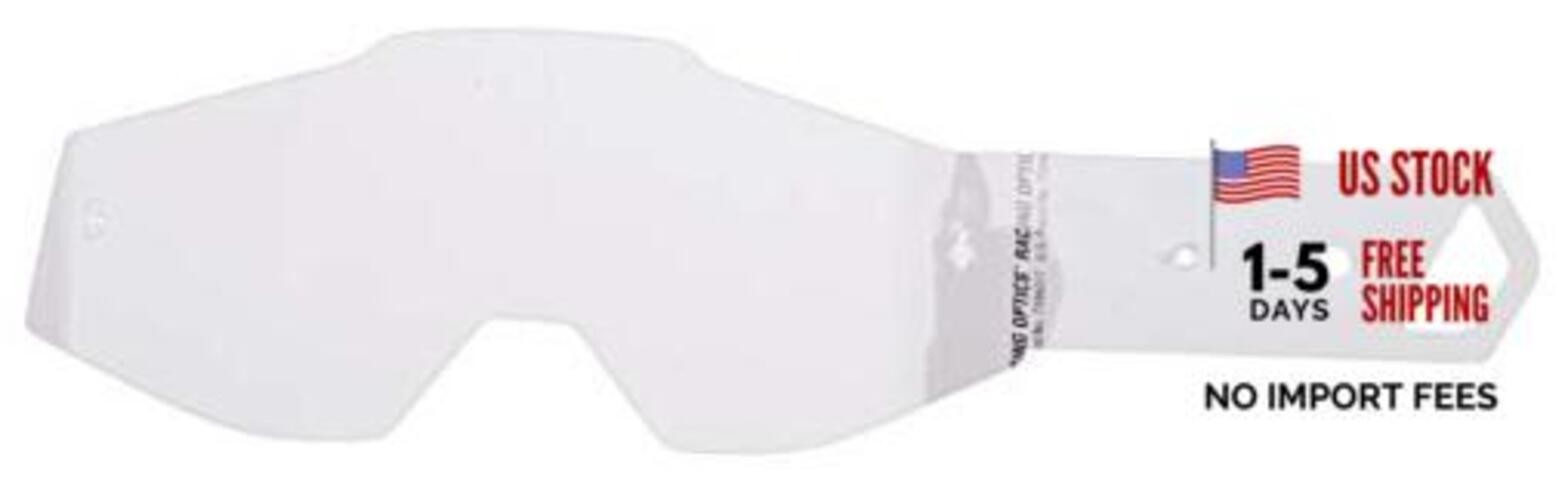 Laminated Tear-Offs (2 x 7 Pack) Racecraft 1, Accuri 1, Strata 1 Compatible