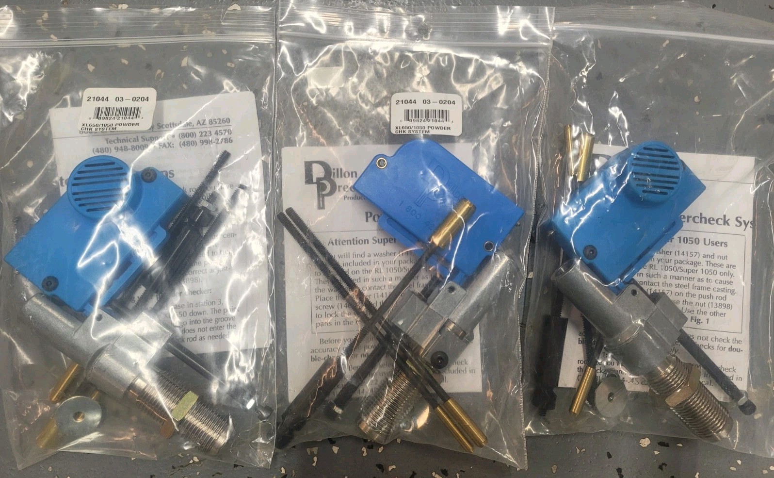 Dillon XL650 XL750 RL1050 Super-1050 Powder Check System 21044 -FREE SHIPPING!!