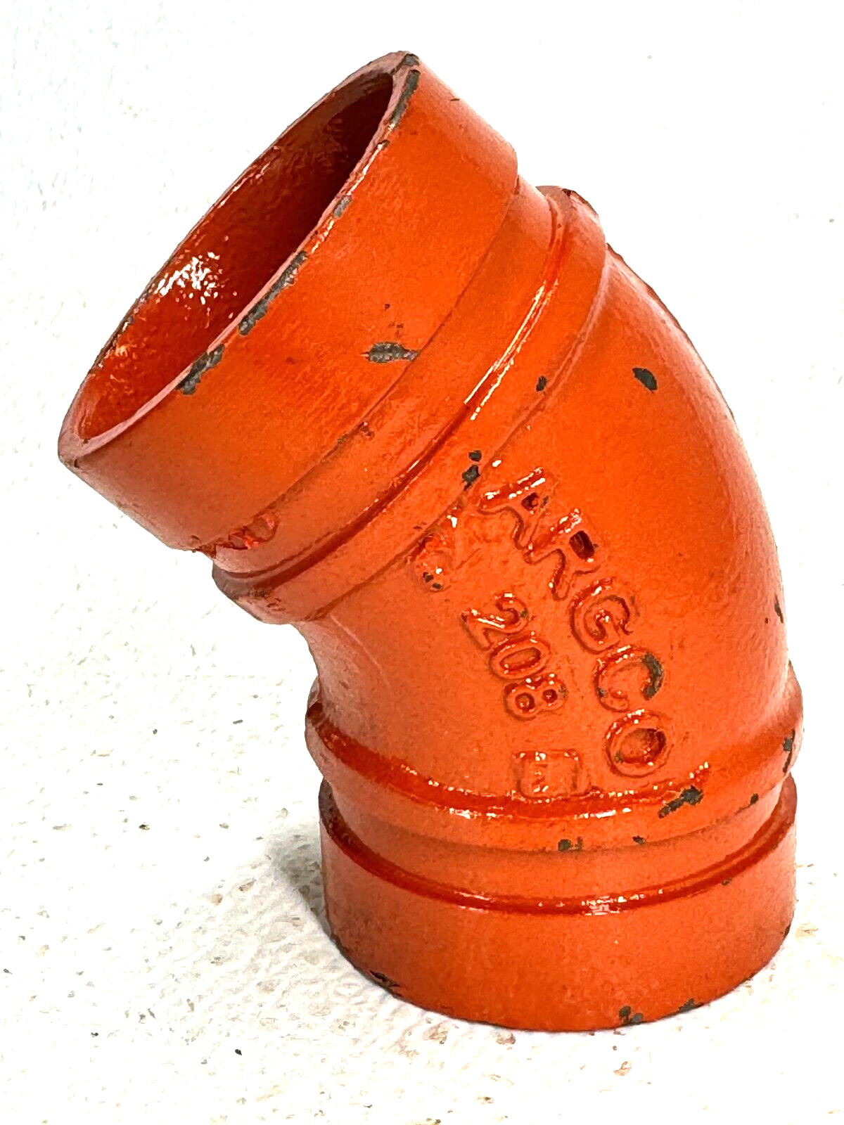 ARGCO 2" Style 208 45-Degree Elbow Grooved End Pipe Fitting