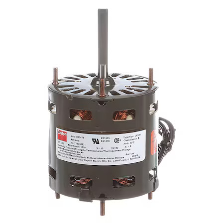 Dayton 71633693M Hvac Motor, Open Air-Over,  1/20 Hp,  1, 550 Nameplate Rpm,  1