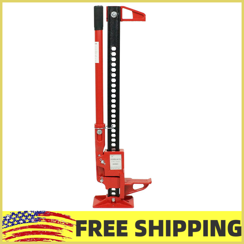 60 Inch High Lift Farm Jack,6600 Lbs Heavy-Duty Multi-Purpose Jack for Rucks,SUV