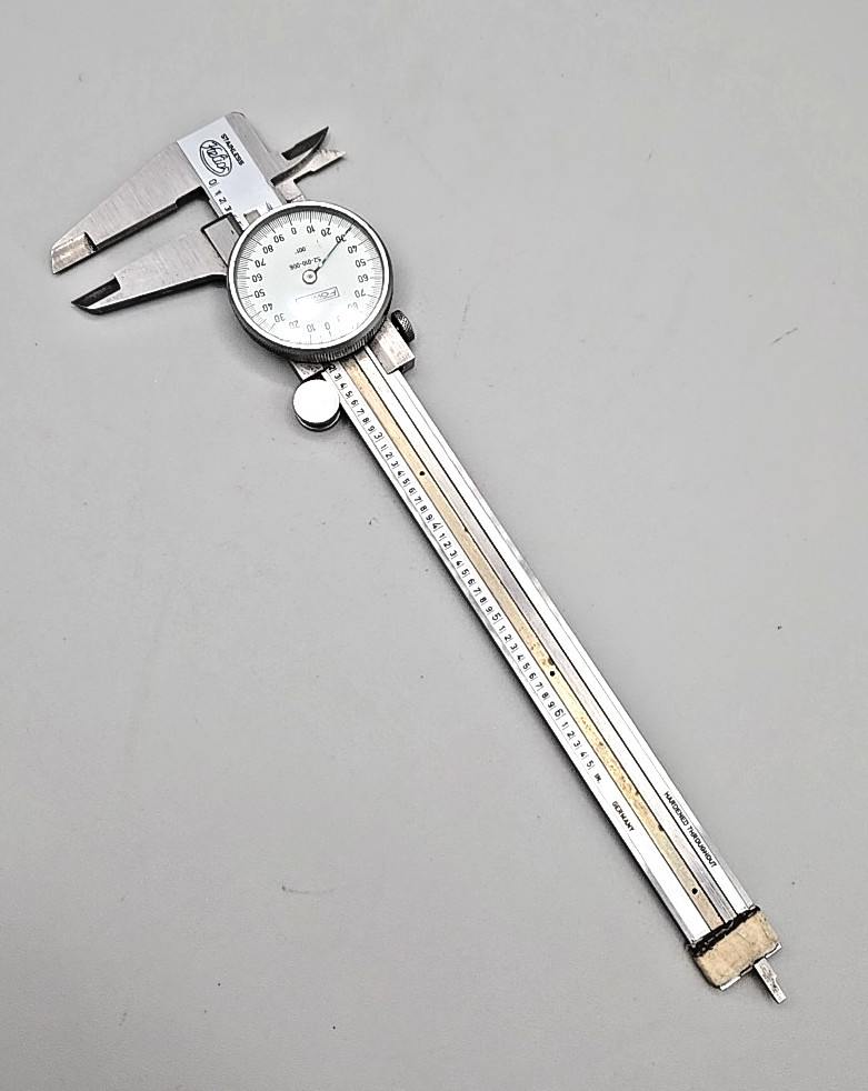 Fowler 52-025-007 Helios Dial Caliper 0-7" Range .001" Graduation