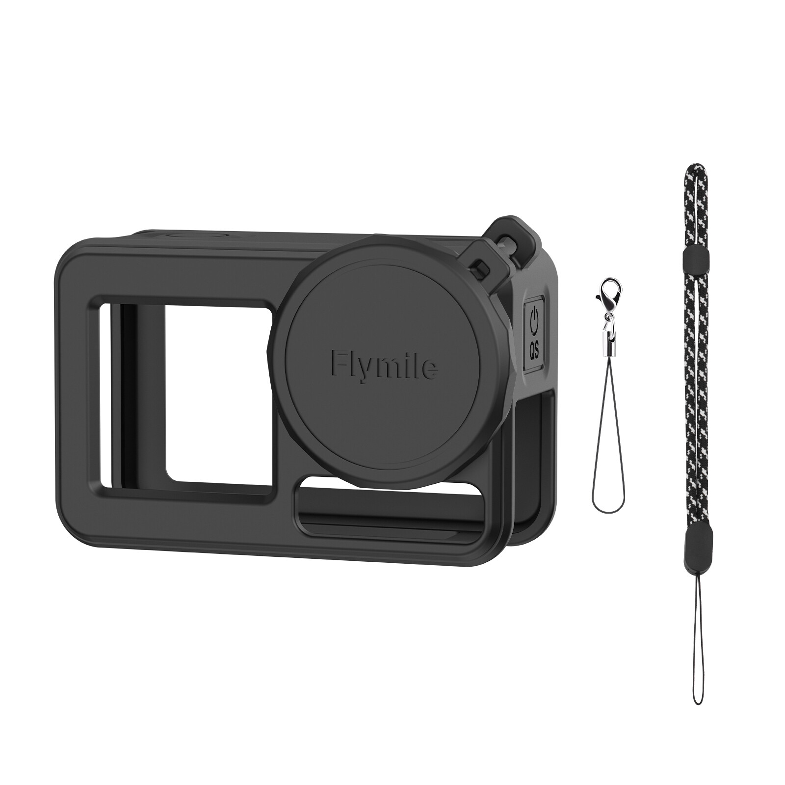 Lens Protective Case For Action 3/4/5 pro Camera Frame Silicone Protective Cover