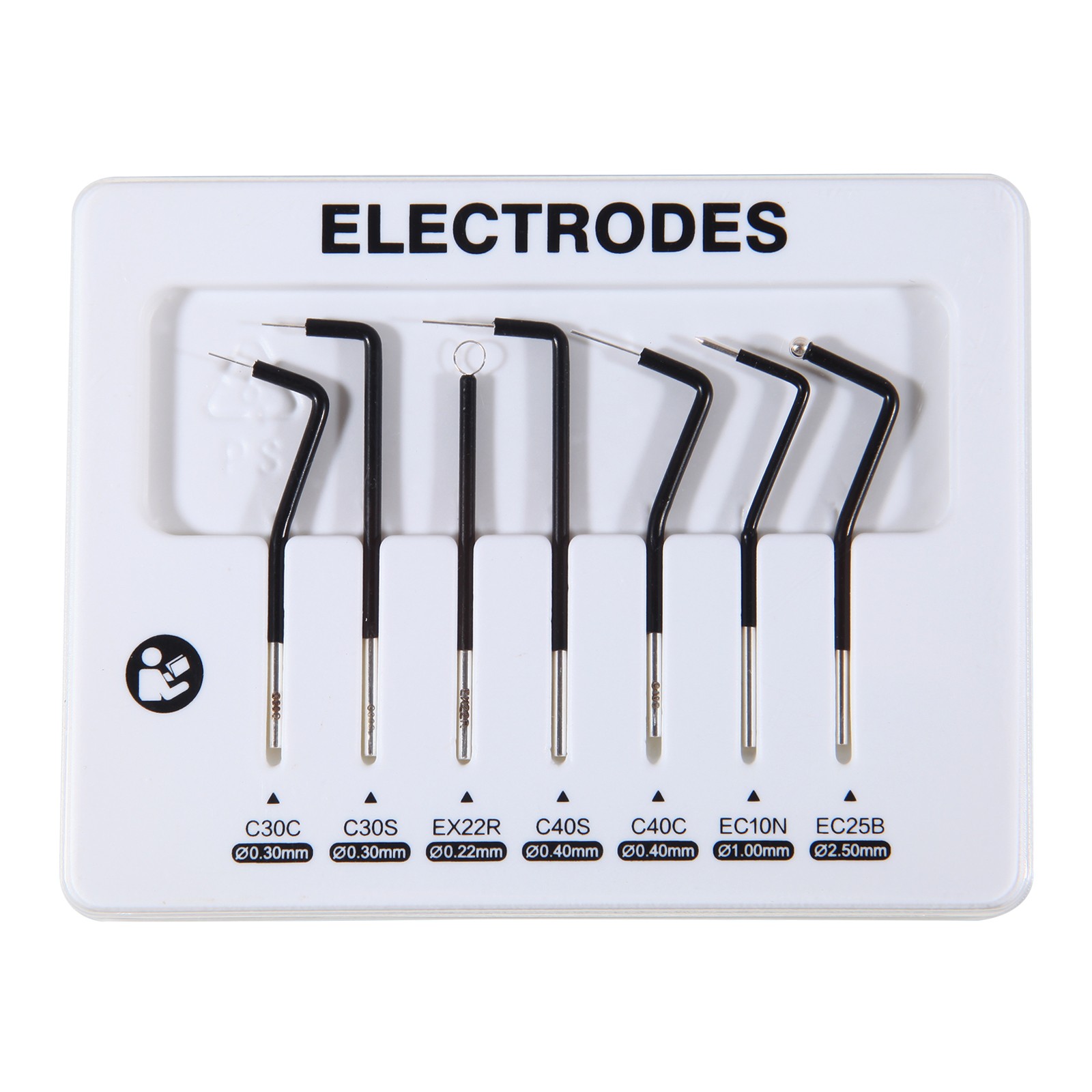 New 7 Pieces Dental Electrodes Tips For Electrosurgery Electrode