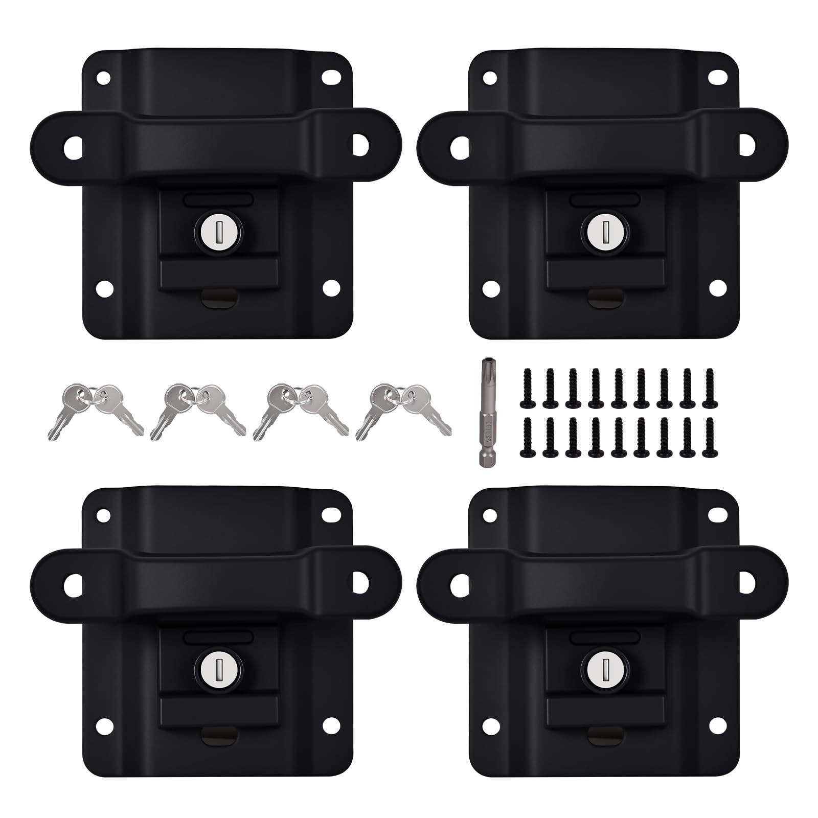 KIMCARLEY Truck Bed Tie Down Anchors 4PCS 4 Pcs 15+ F150/250/350 Downs