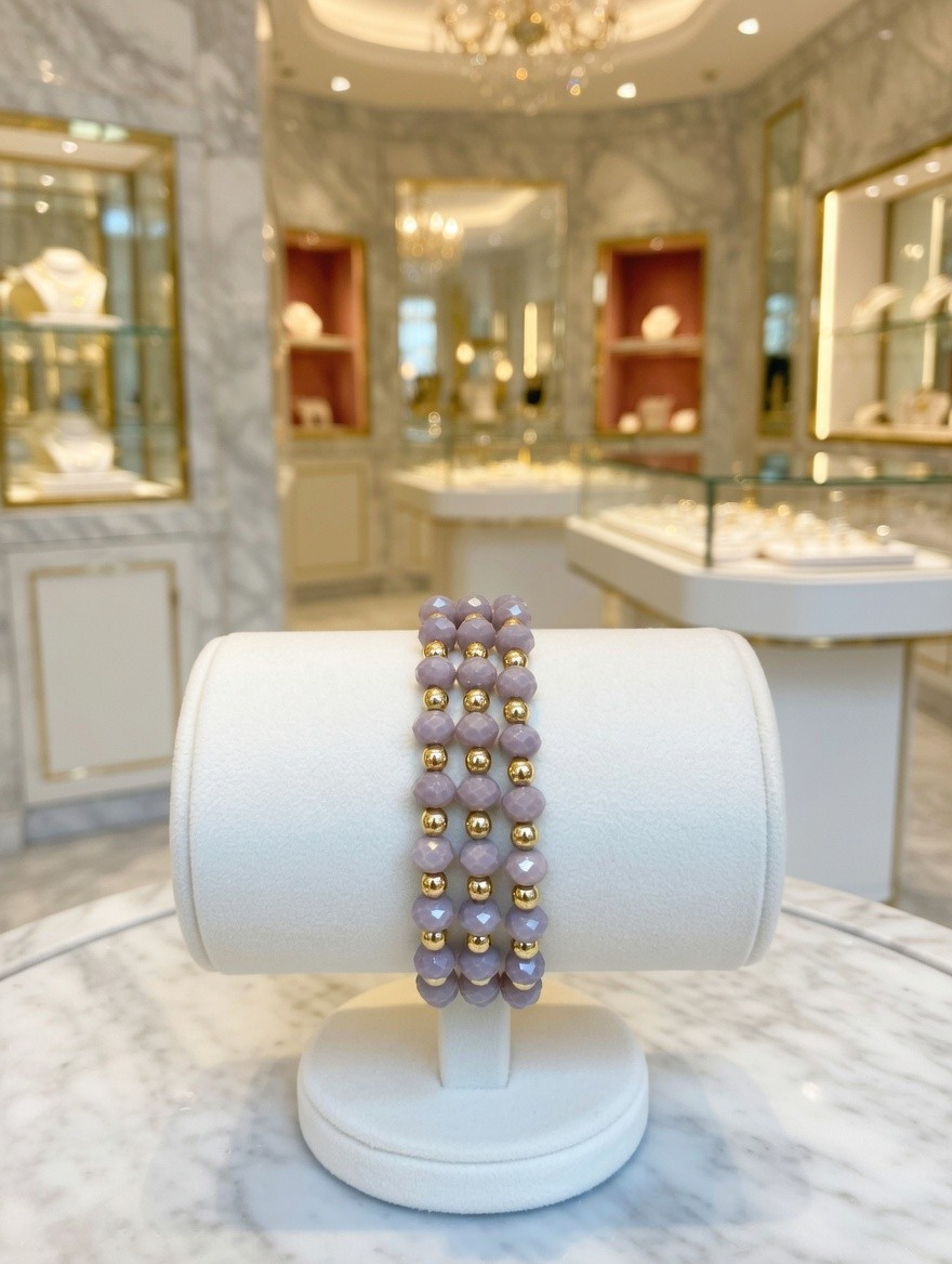 Get All 3 handmade beaded bracelet women