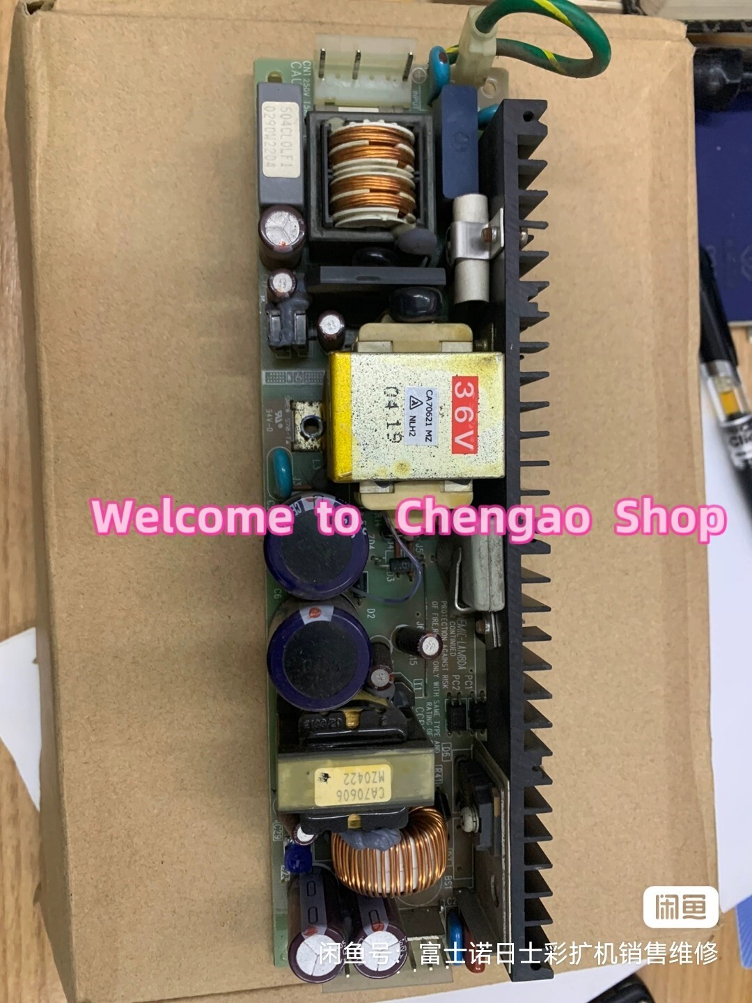 🔥 ✅  1  PCS  USED  TEST  OK  ZWS100PF-36   Power  Board #B5145G   CL