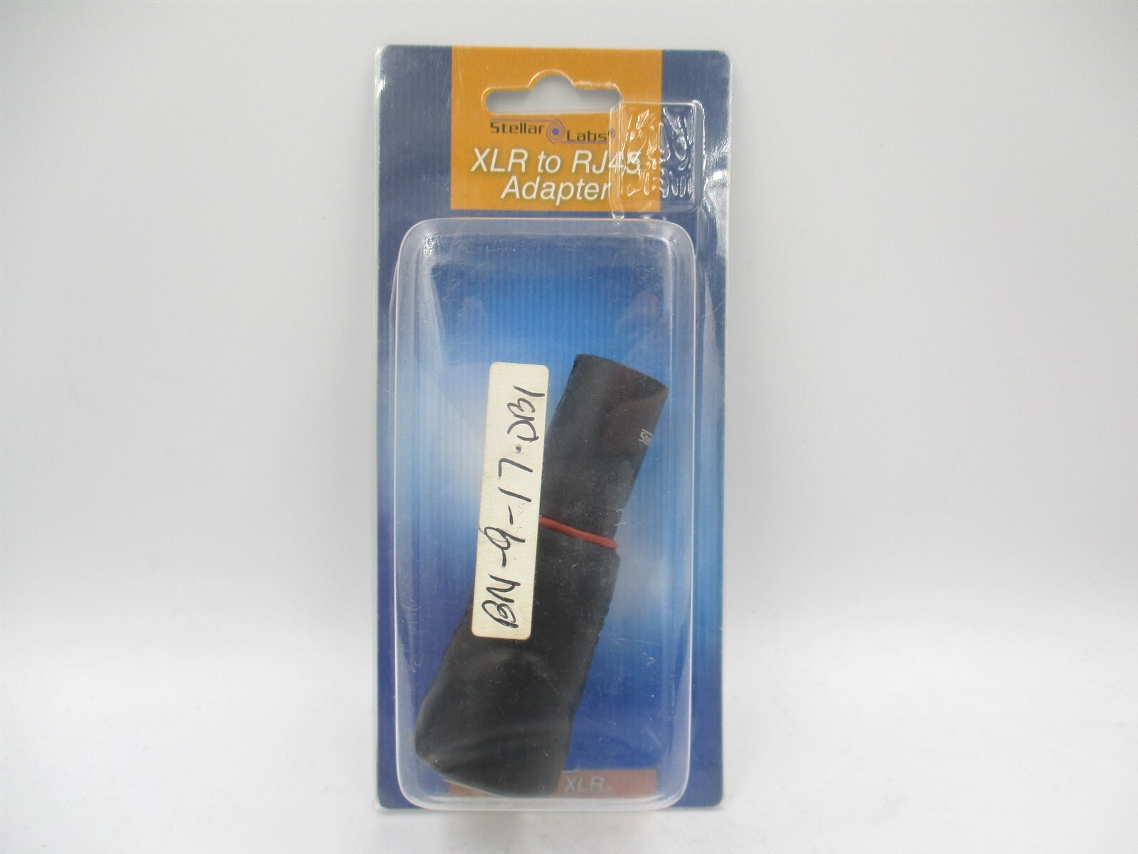 Srellar Labs (24-16312) Black 3 Pin Male XLR to RJ45 Female Adapter Converter