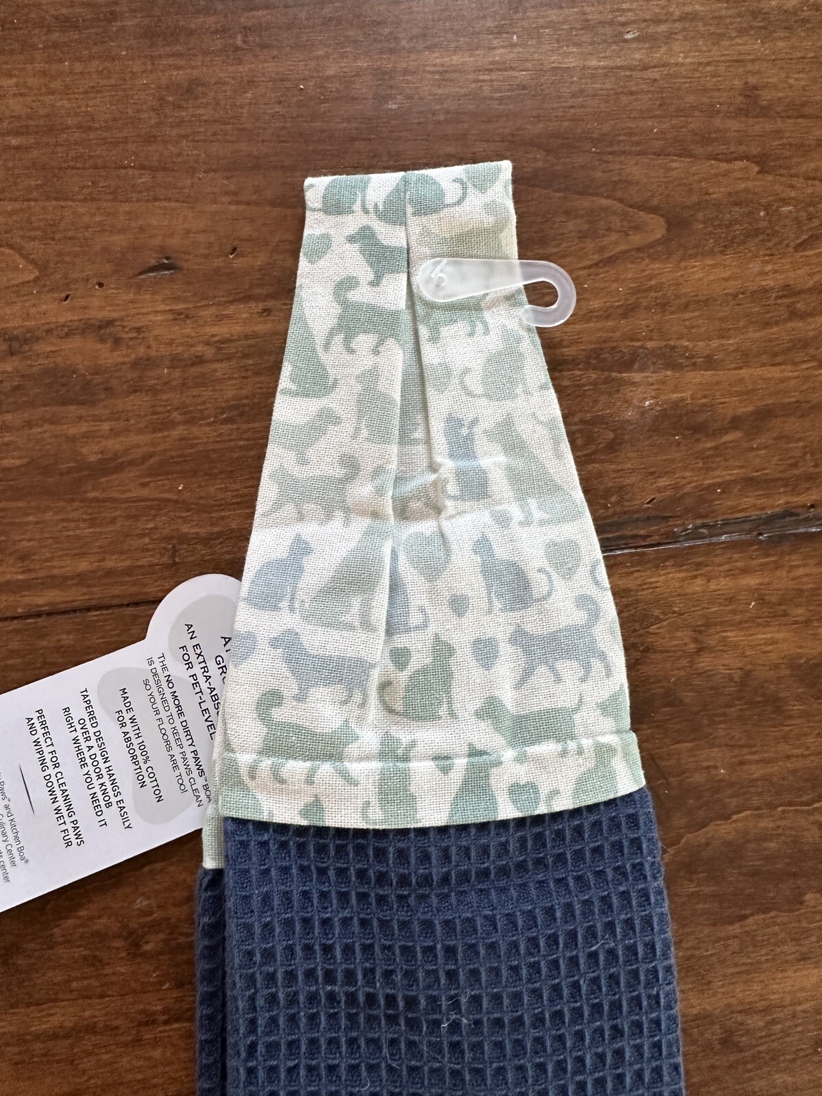 Kitchen Boa Towel, New Home Is Where Your Pet Is -For Dirty 🐾 🐾 Paws
