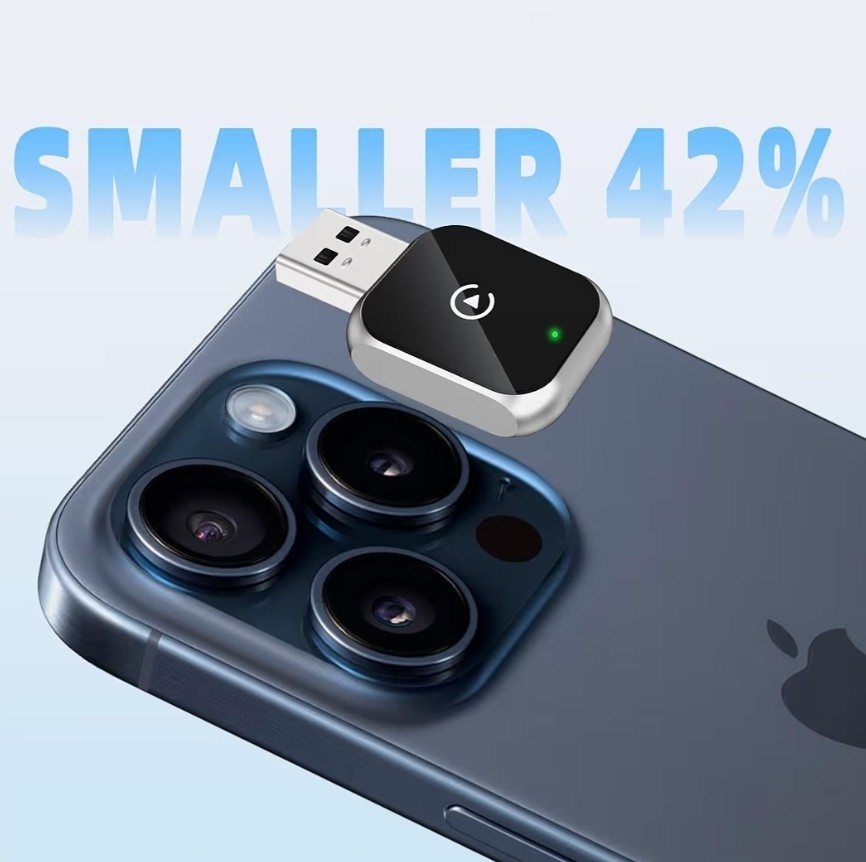 Mini Wireless Carplay Adapter for Iphone - Carplay Wireless Adapter Dongle
