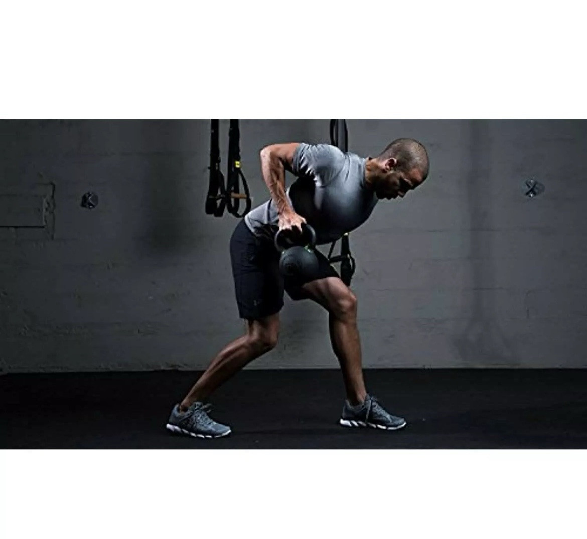 TRX Training Kettlebell, Gravity Cast with a Comfortable Ergo Handle ( 4 Kg)