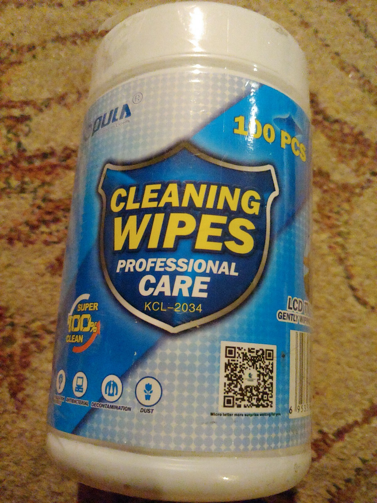 Opula electronic  Cleaning Wipes KCL-2034 100 wipes lcd tv laptop