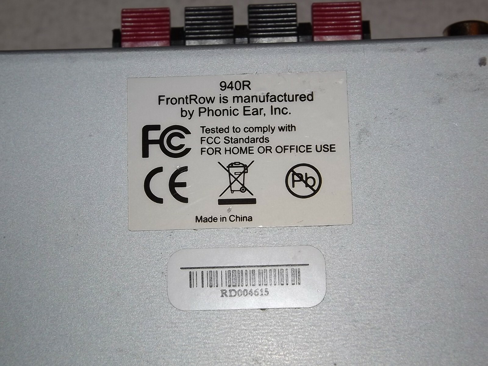 PhonicEar FrontRow Pro Digital 940R Classroom Amplifier