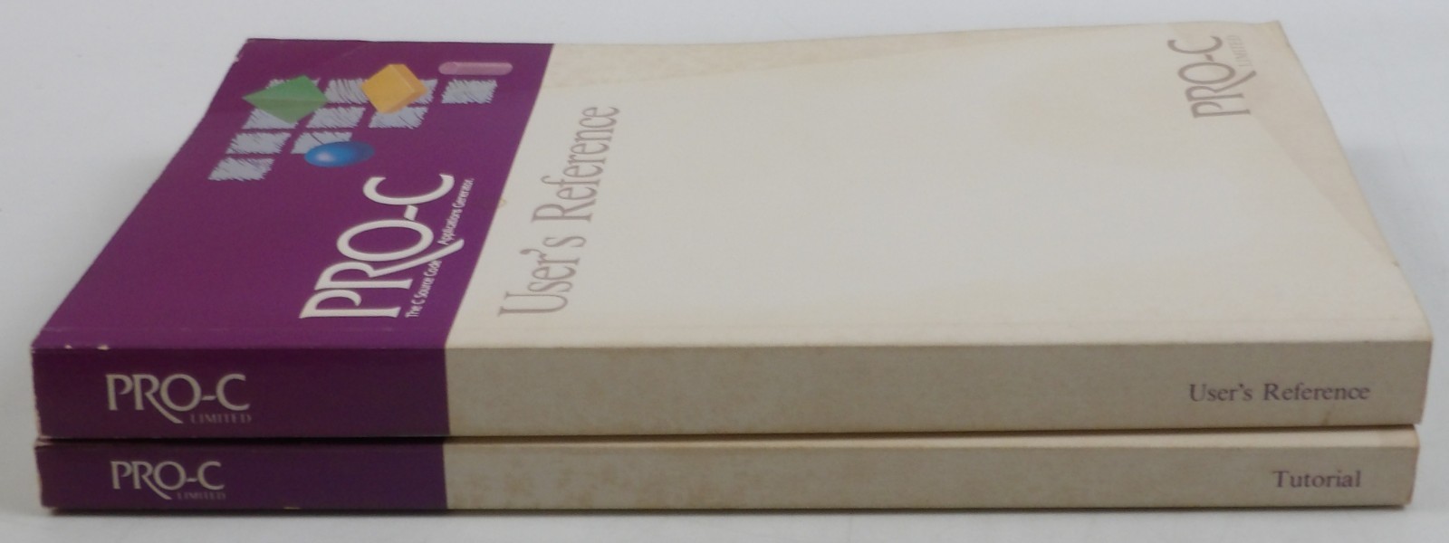 Pro-C Limited Version 2.0 Manual Set - Tutorial & User's Reference - 1992