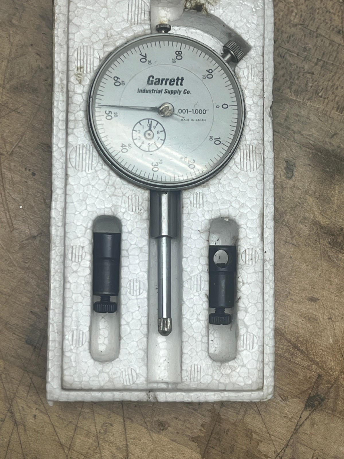 Garrett industrial Supply Dial Test Indicator .001-1.000" made in japan