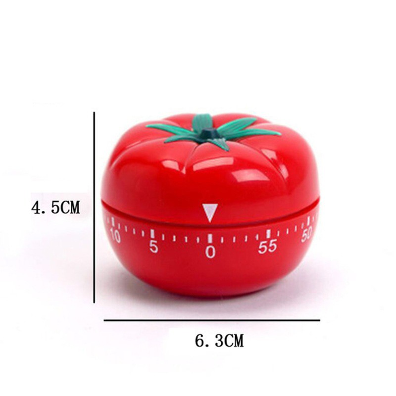 Pomodoro Timer Reminder Mechanical Countdown Alarm Clock Kitchen Cooking Tools