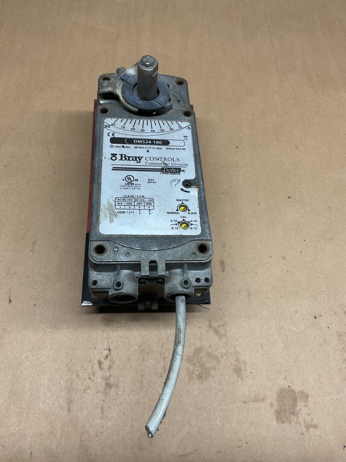 Bray Controls DMS24-180 Electric Actuator #4008E104PR6