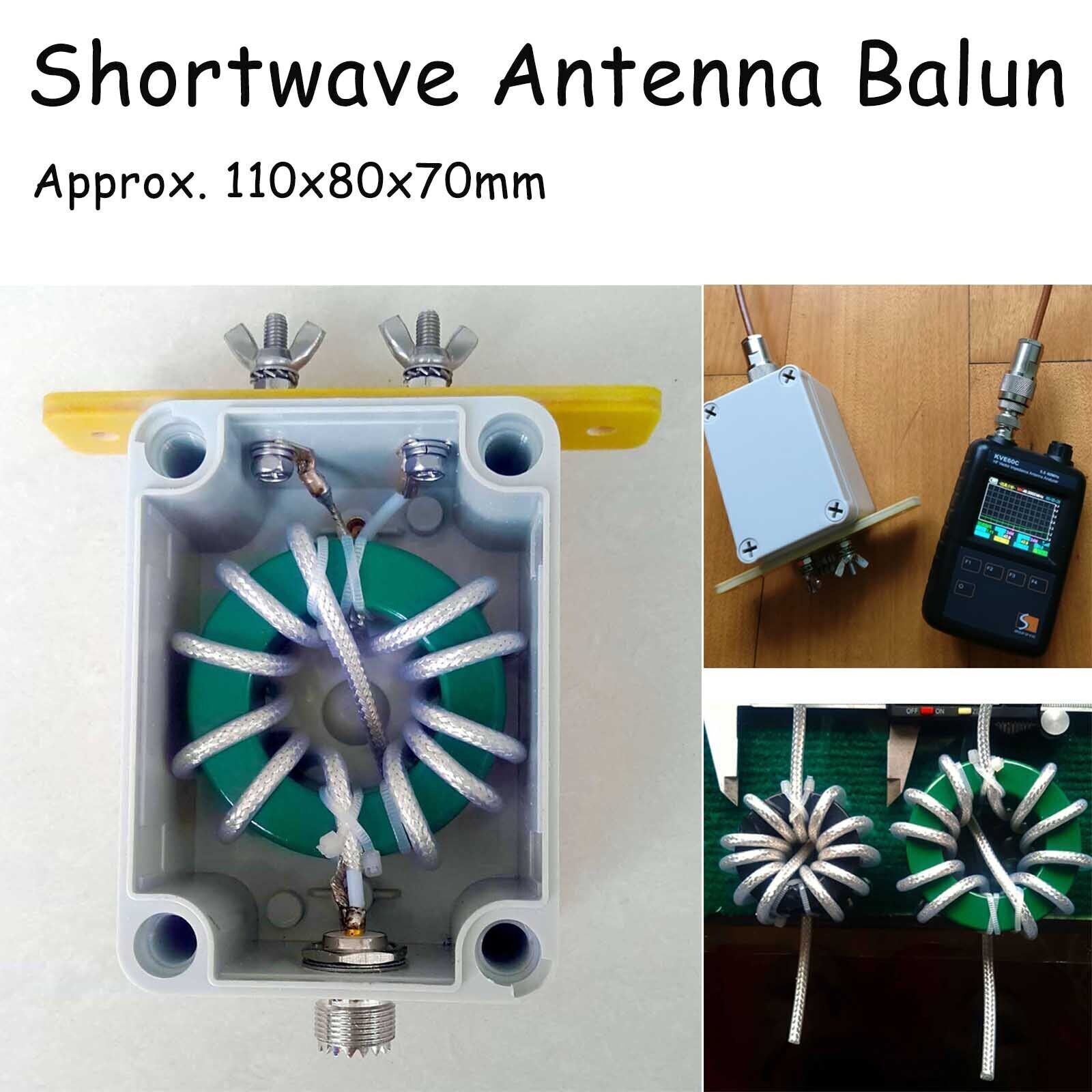 Power 2KW 1:1 Shortwave Antenna Balun 2-50MHz Frequency Shortwave Antenna Balun