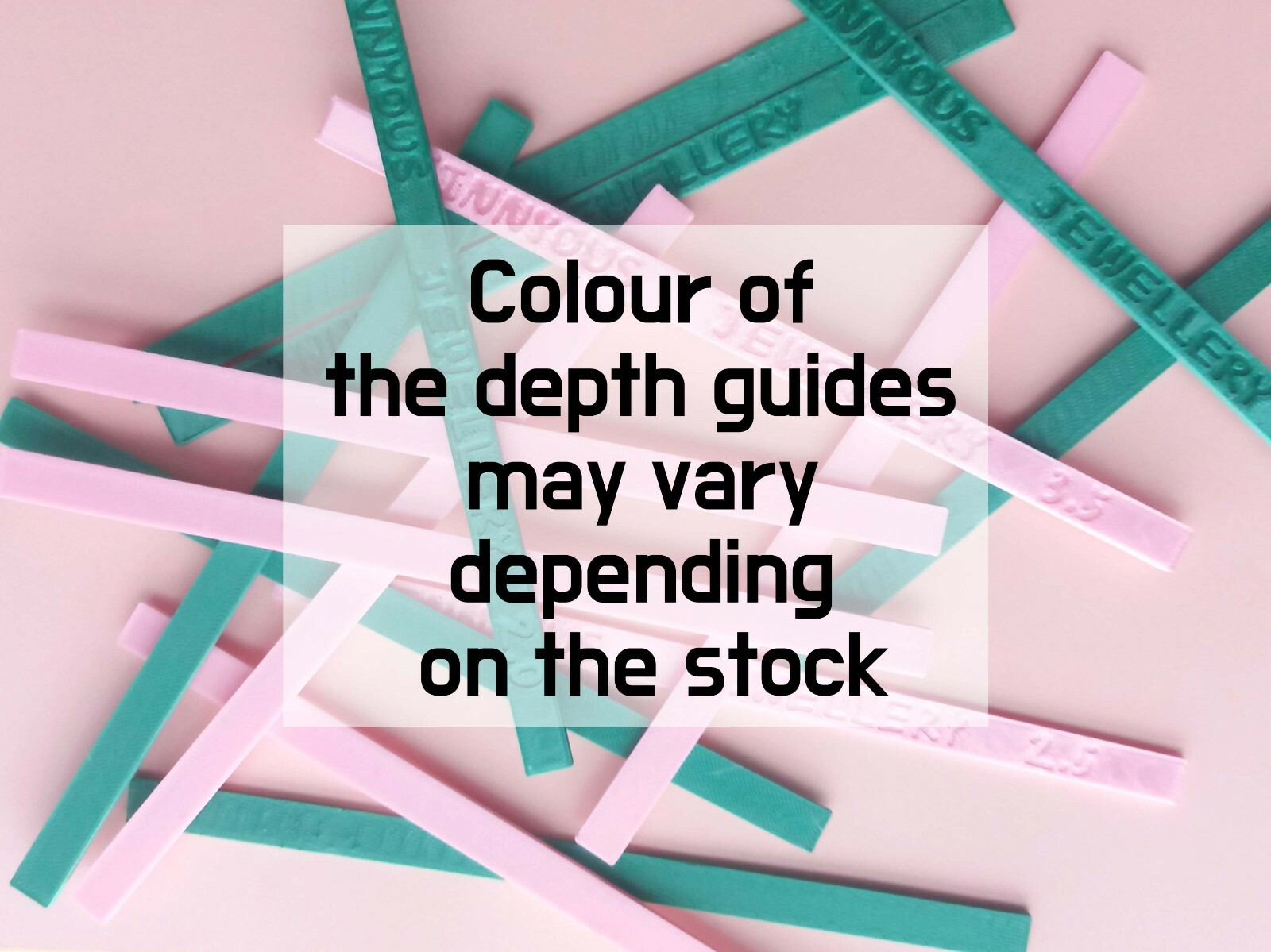 Polymer clay Depth guides | Thickness Rolling Gauge | Roller Spacers rulers