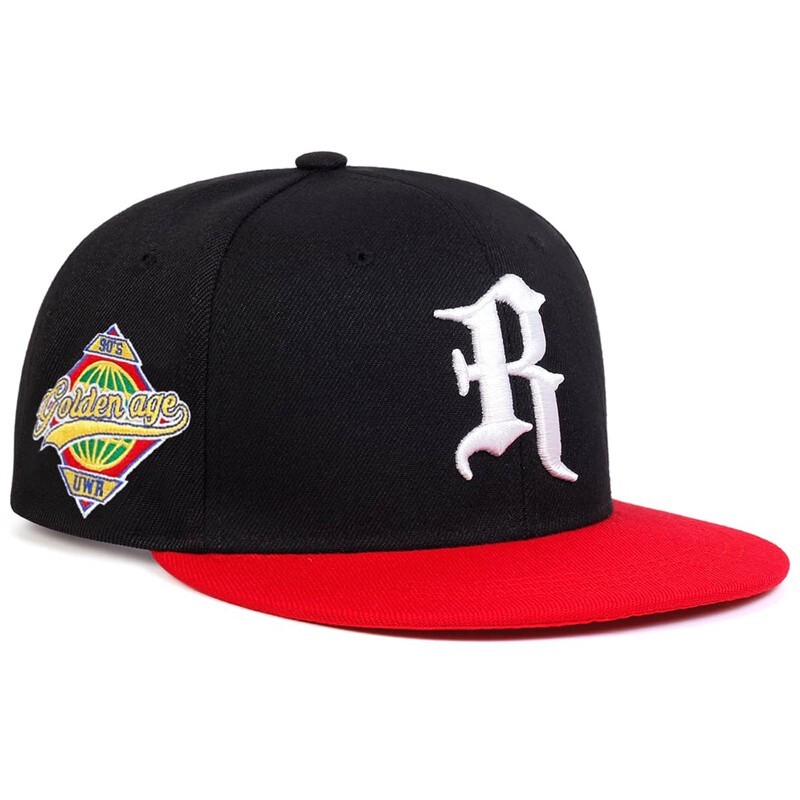 New 2023 Letter R Snapback Baseball Cap Hat Adjustable Cali Era Hip Hop Flat