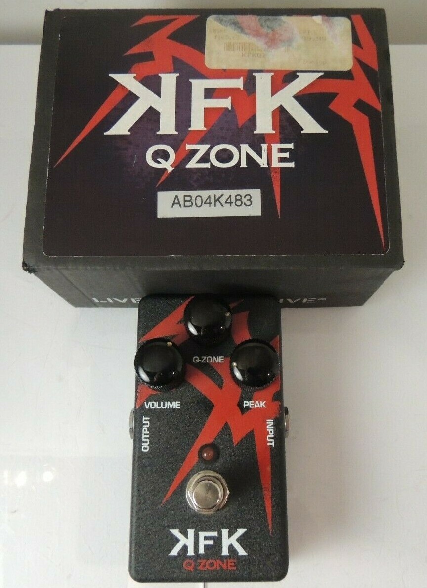 MXR KFK Kerry King Signature Q-Zone Cocked Wah Effects Pedal KFK1-QZ1 Dunlop