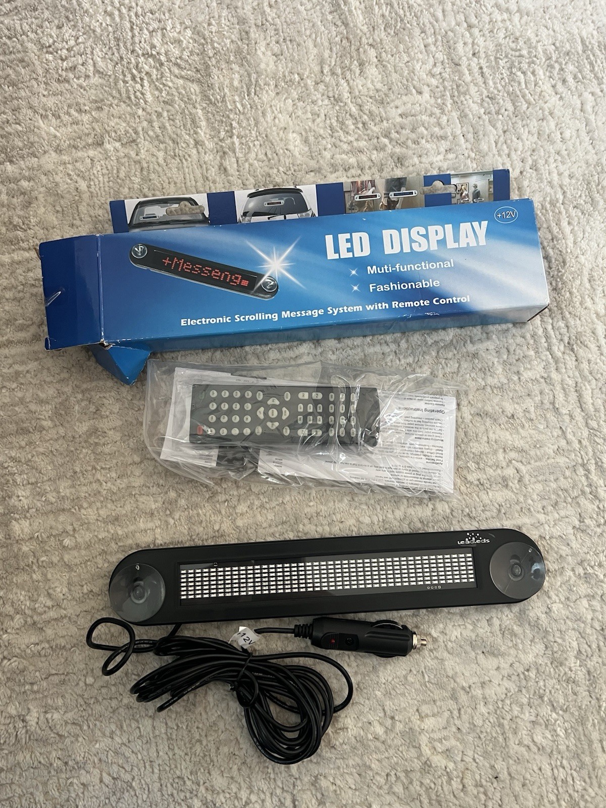 LED DISPLAY Muti-functional Electronic Scrolling System with Remote Control