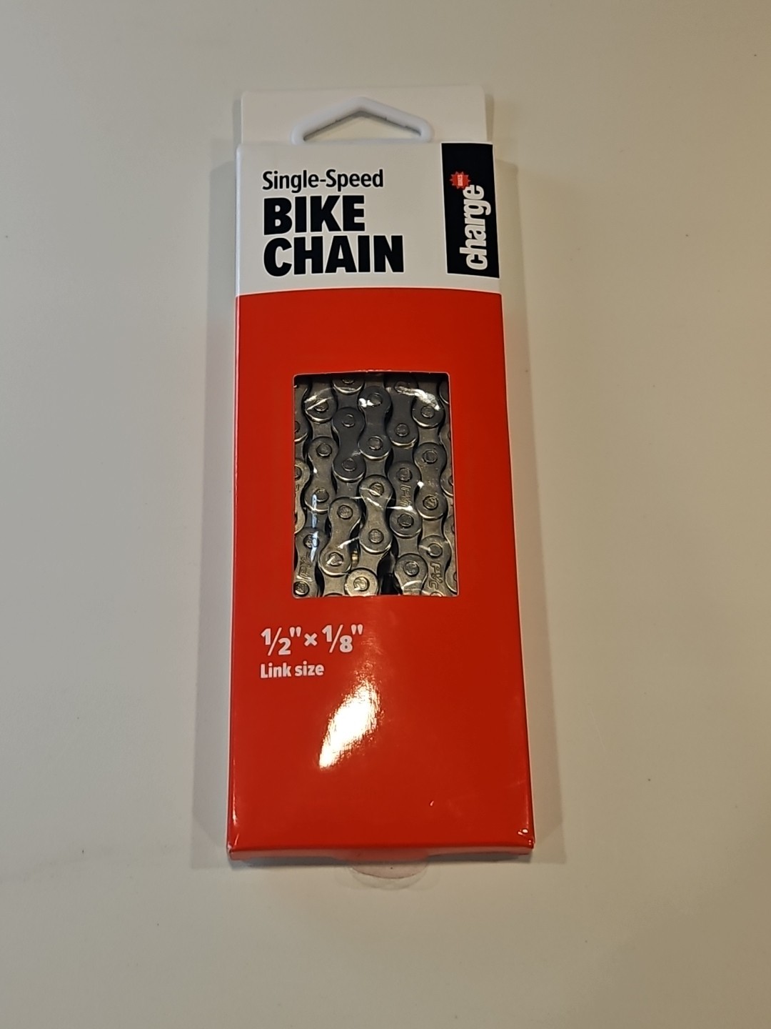 Charge Chrome Bike Chain 1/2 x 1/8 High Strength BMX/Single Speed.